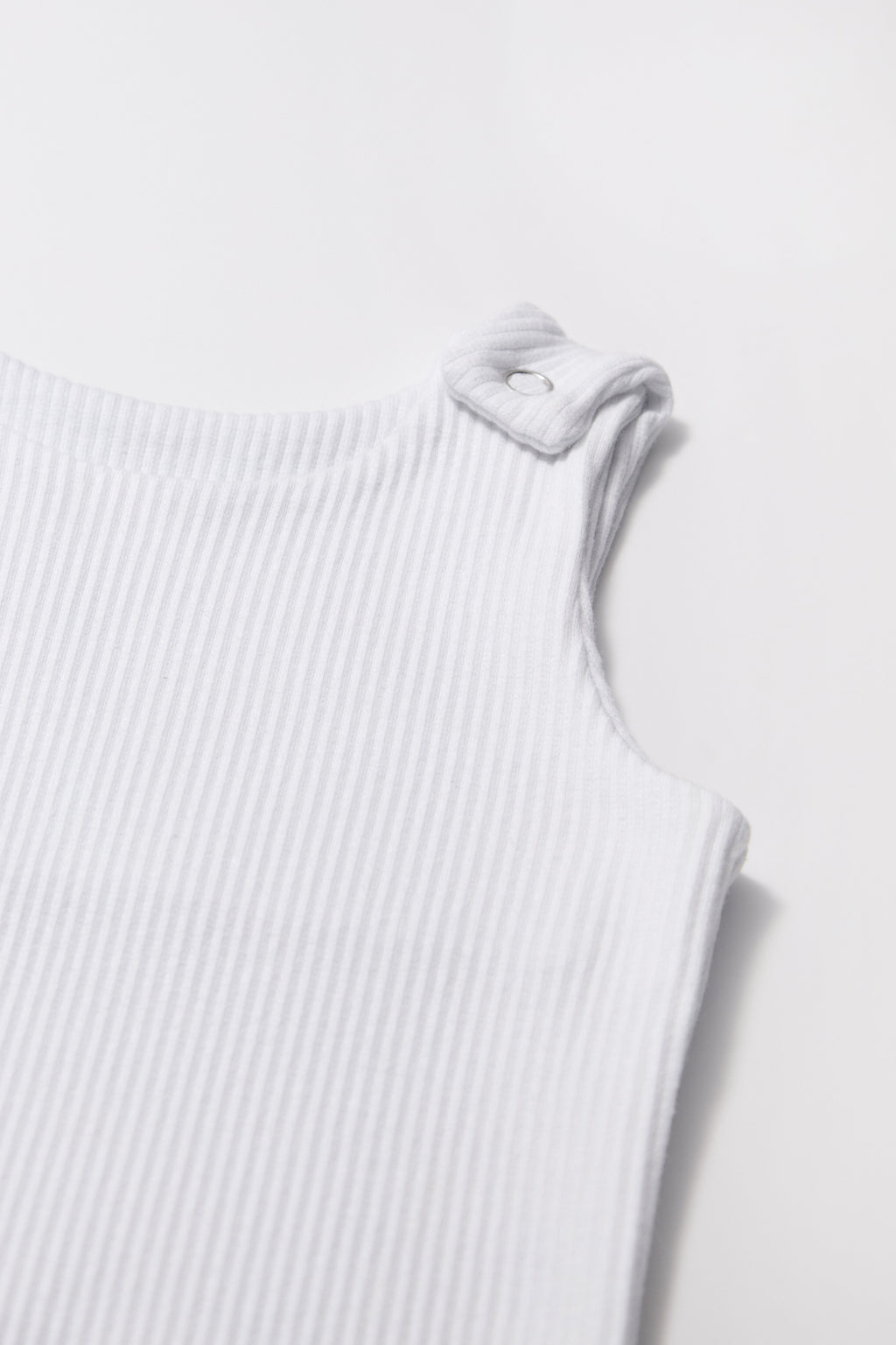 White Dungarees