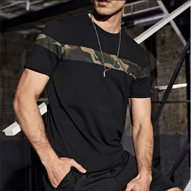 Men's T-shirt 3D Printing Athletic Clothing