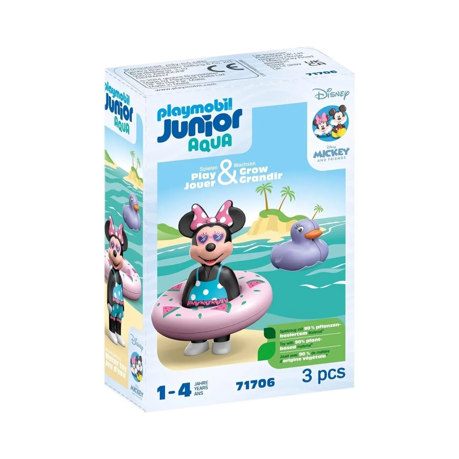 Playmobil Junior Disney Minnie Mouse's Beach Trip 71706