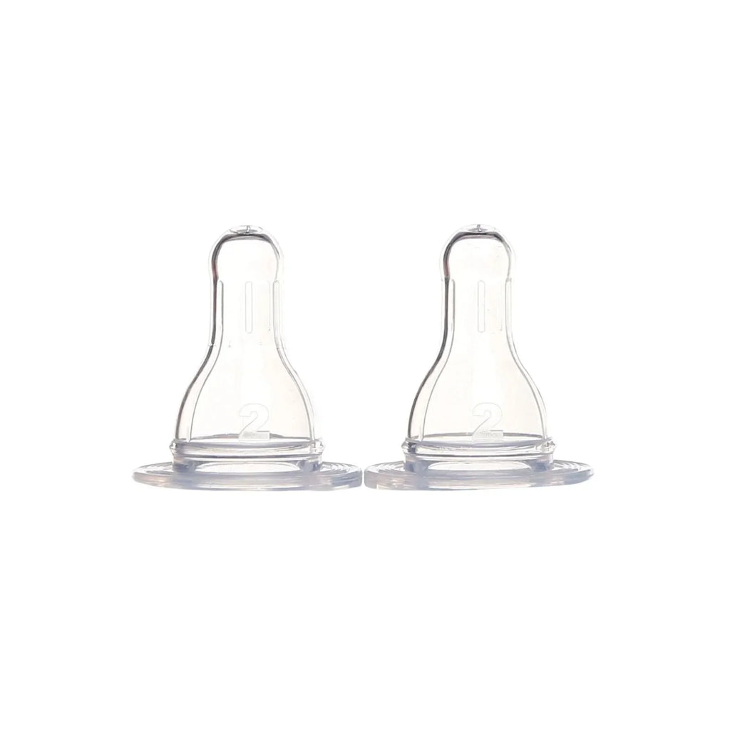 baby plus Anti Colic Bottle Teat Level 2 Pack of 2