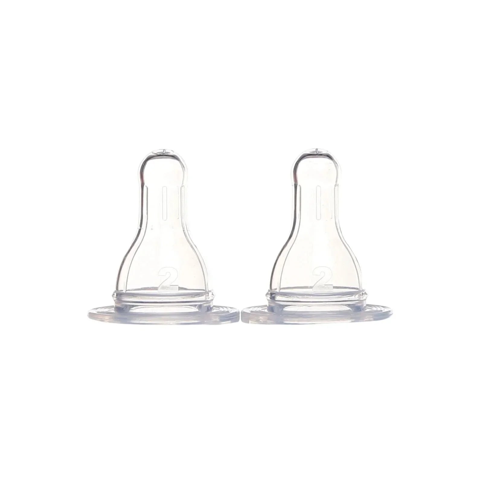 baby plus Anti Colic Bottle Teat Level 2 Pack of 2