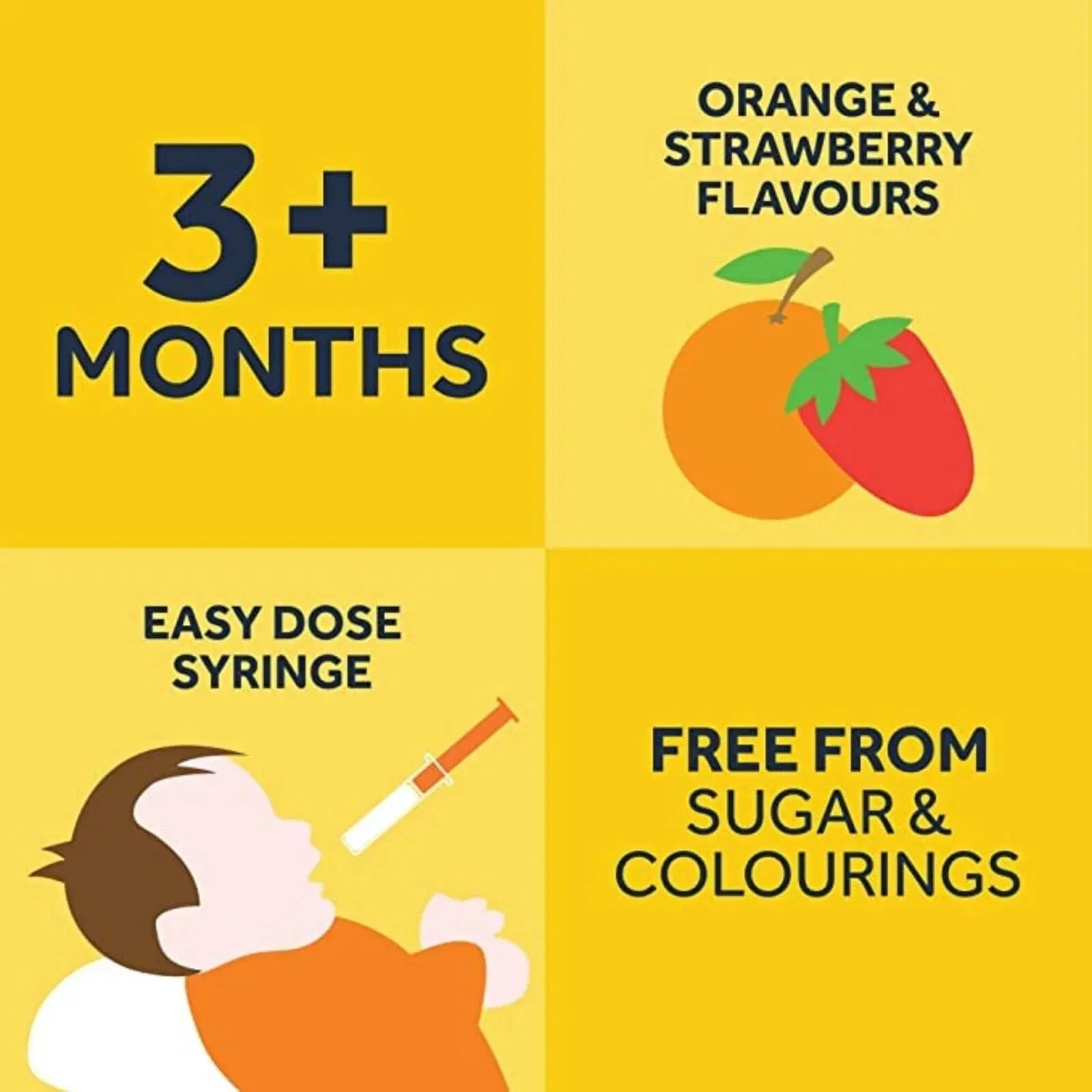 Nurofen for Children Strawberry 100mg/5ml Oral Suspension 3+ months 100ml