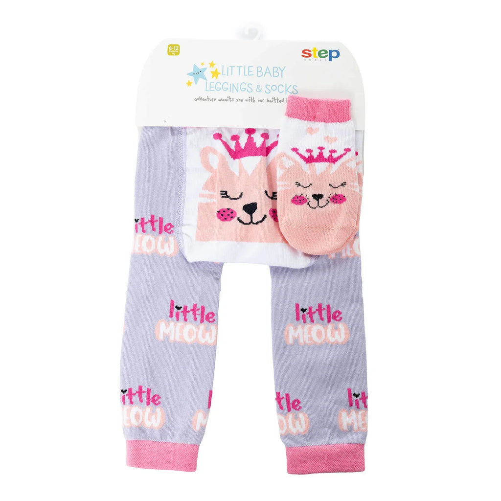 Step Tights and Socks - Lilac