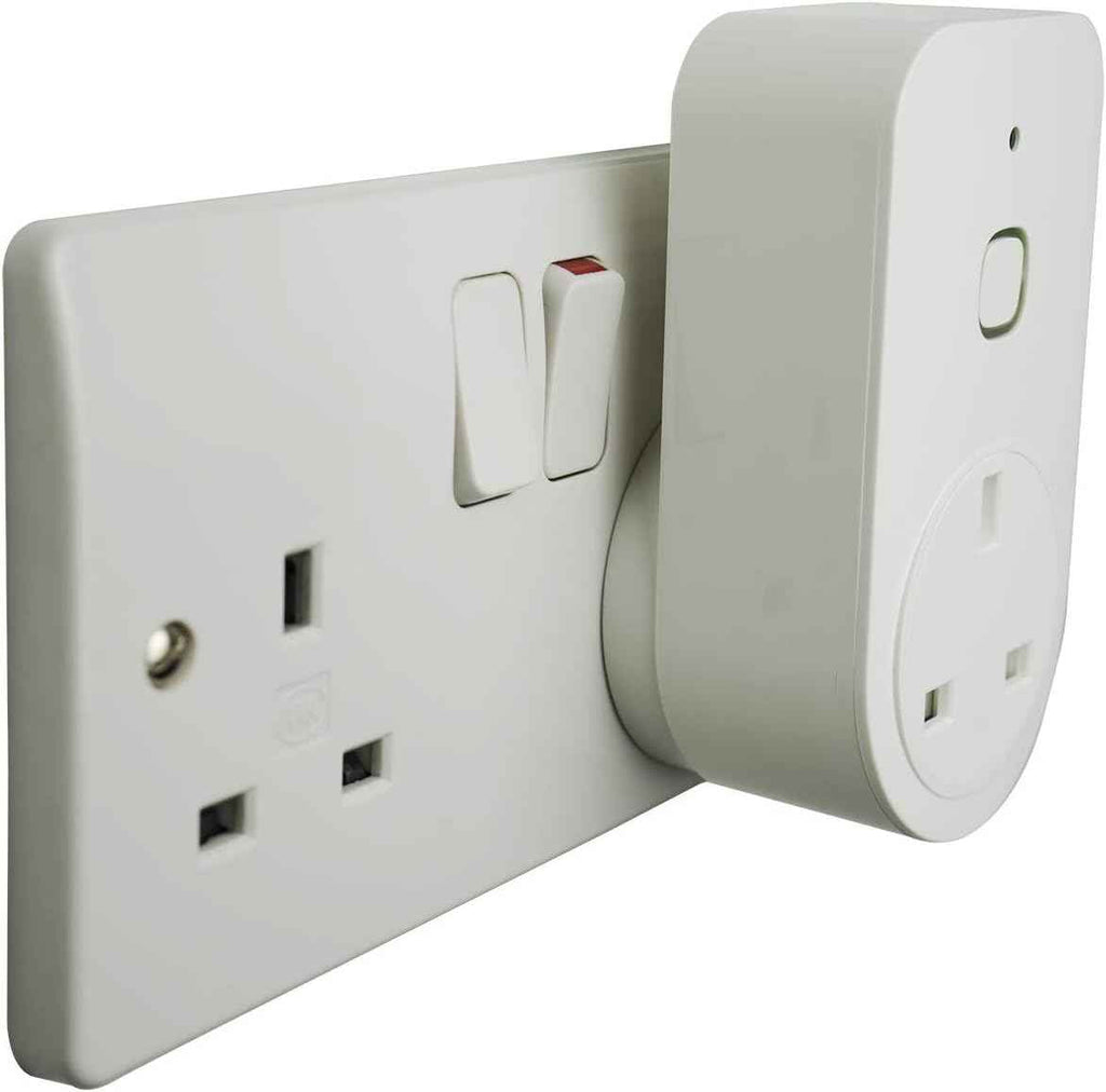 Smart Wi-Fi Plug Energy Monitoring Tuya, Alexa & Google Voice Control App Remote