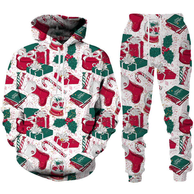 Christmas Series Hooded Sweatshirt And Sweatpants