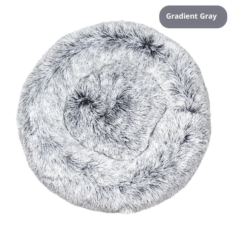 Cat Bed Dog Bed Plush Winter Warm Pet Supplies