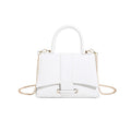 Pure Color Trendy Shoulder Portable Small Square Bag