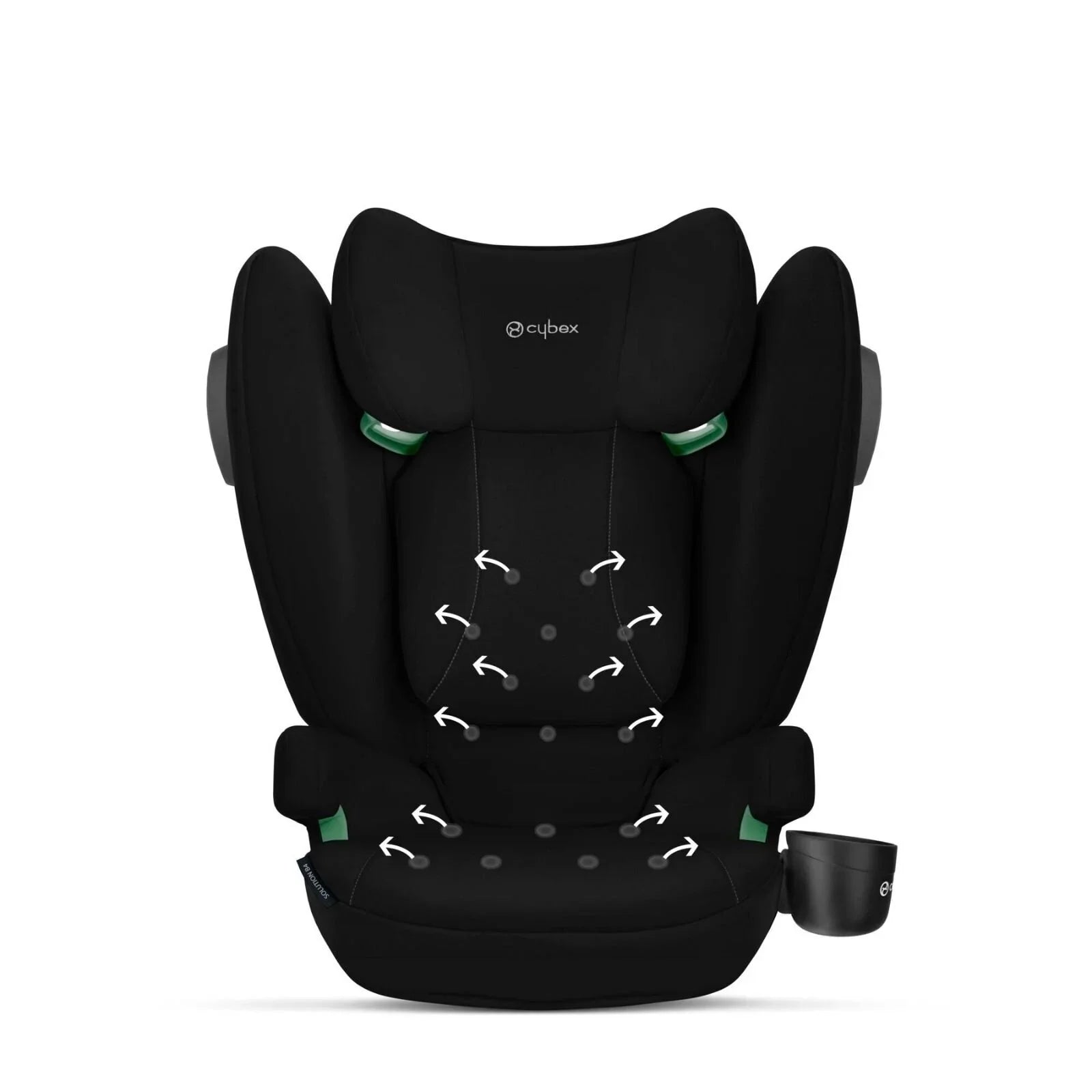 Cybex Solution B4 i-Fix Group 2/3 Car Seat (4 Years to 12 Years) - Volcano Black