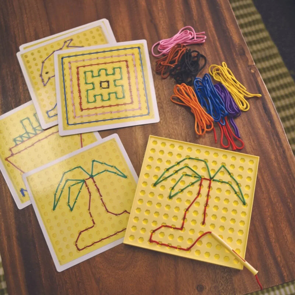 Learning Resources String-Along Lacing Set