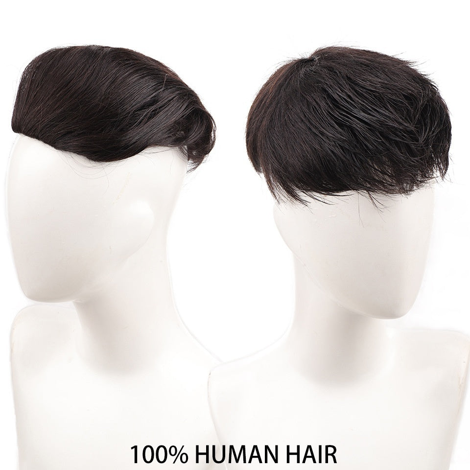 Men's Wig Big Back Head Aircraft Head Invisible Hair Supplementing Piece