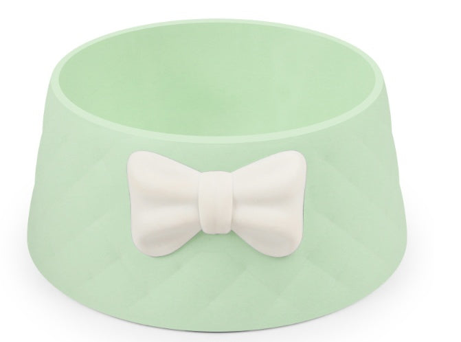 Bow Rhombus Cat Bowl