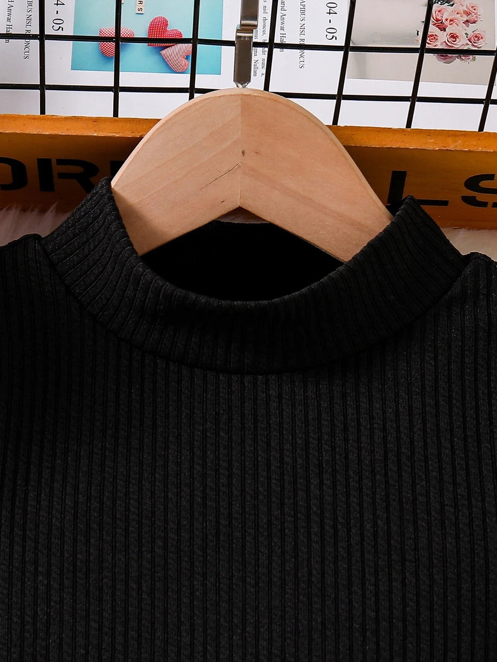 Spring and autumn fashion girls casual 2-piece micro elastic solid color