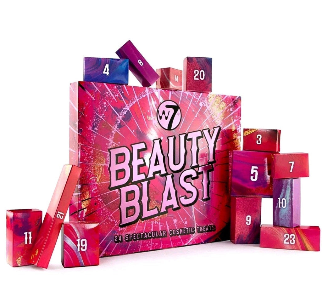 W7 Beauty Blast Advent Calendar 2025 Individually Boxed Makeup & Cosmetic