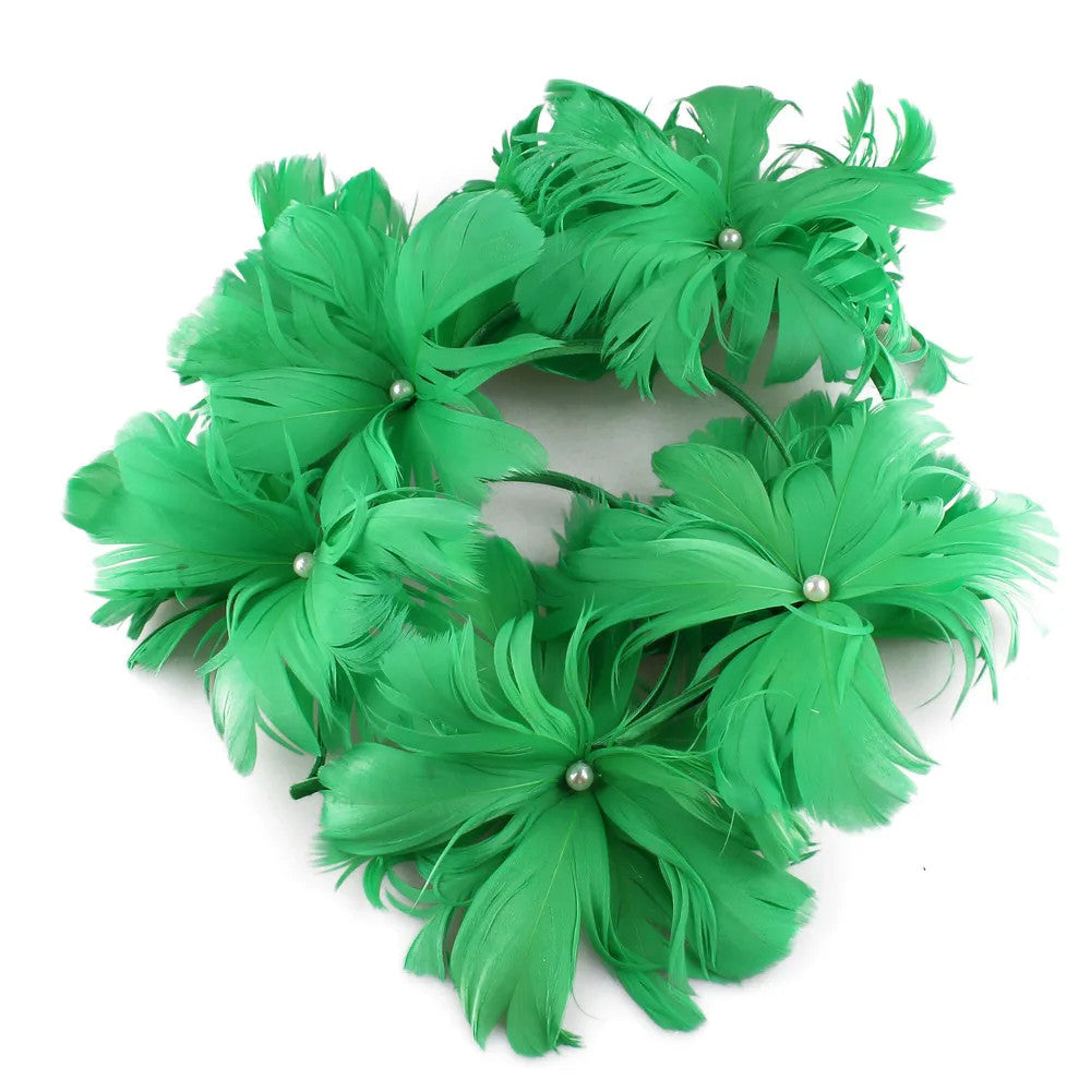 Elegant Women Wedding Hair Fascinator Accessories Headband Bridal Party Show