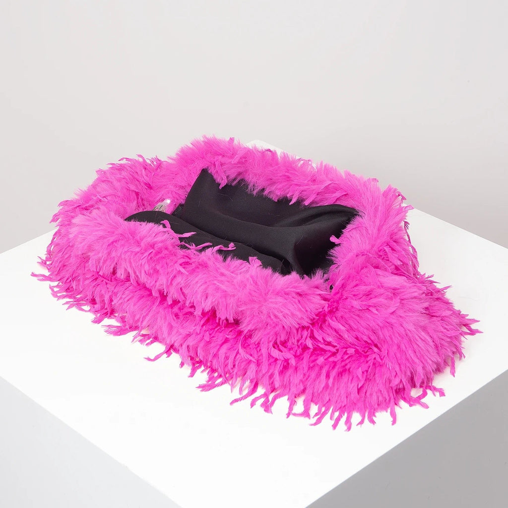 Fuzz Women's Prom Dresses Party Clucth Bag