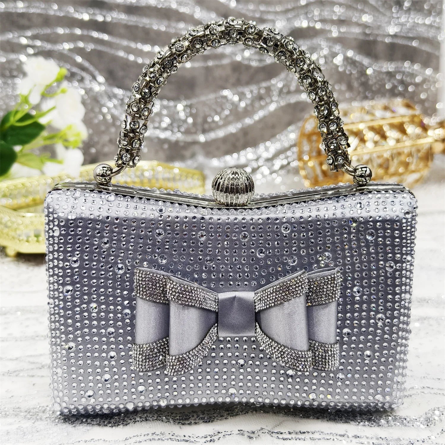 Women's Low Heels Shoes and Bags Italian Set