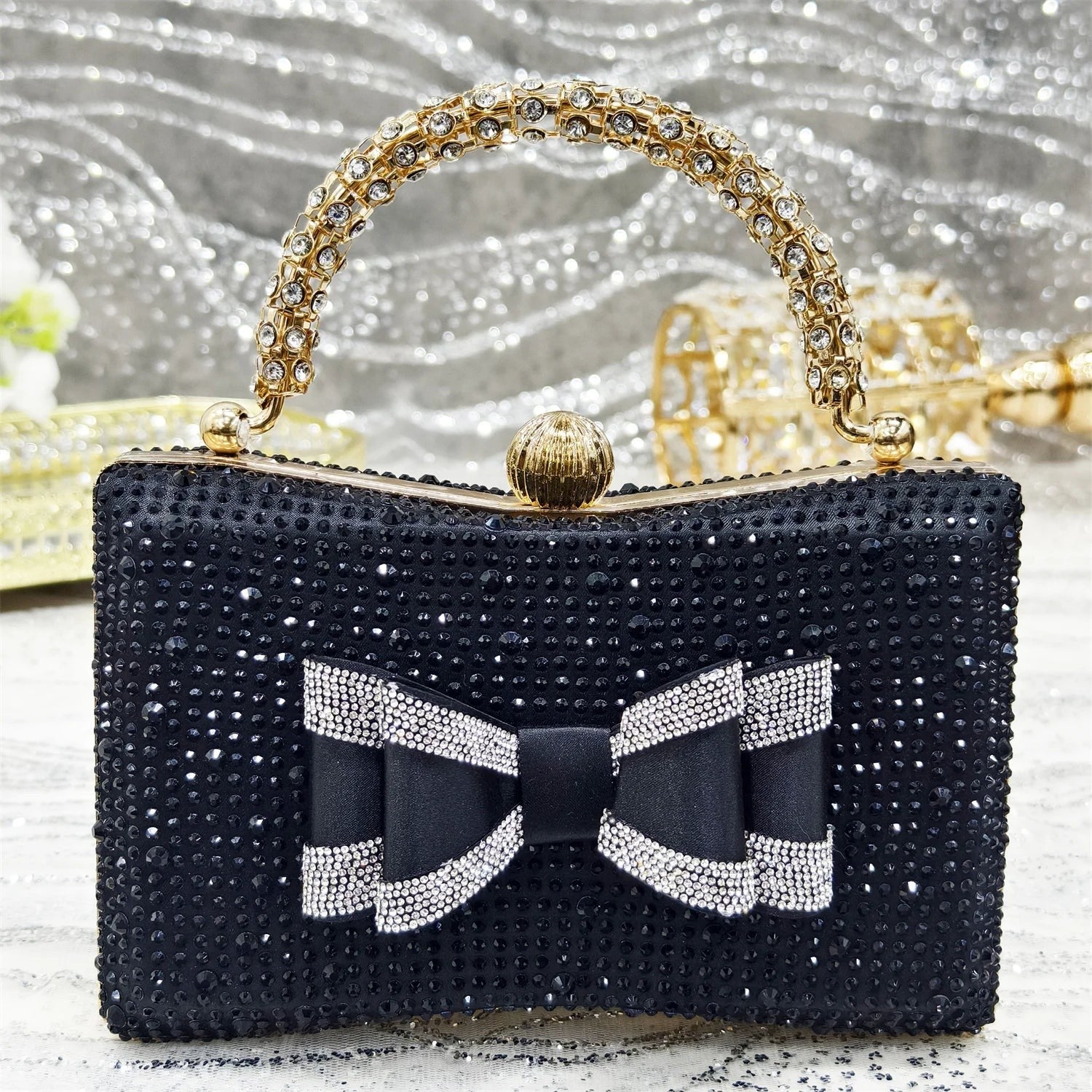 Women's Low Heels Shoes and Bags Italian Set