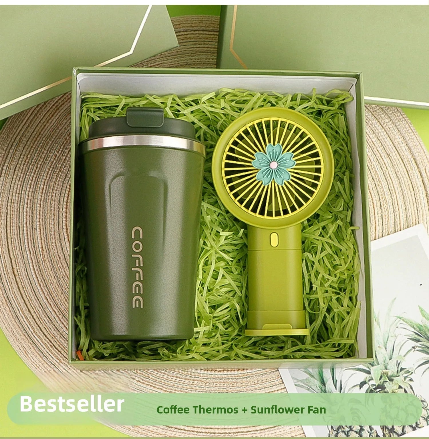 Busin Opening Ceremony Creative Gift Cup Umbrella Towel Set High-End Sensation