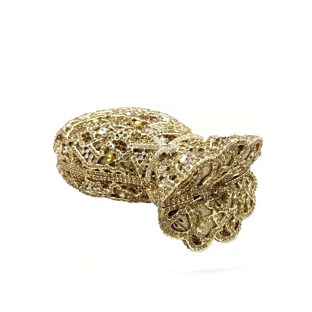 Luxury Women Evening Bag Party Crystal Clutches Purses