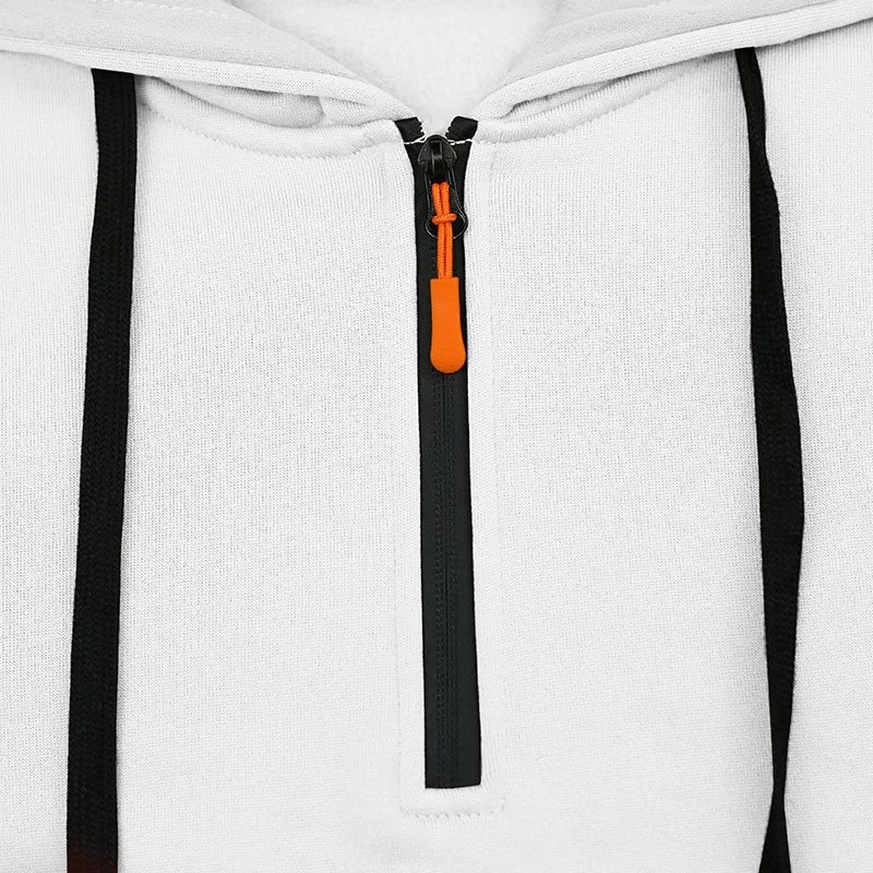 Men's 2 Piece Long Sleeve Athletic Full Zip Jogging Sweatsuits