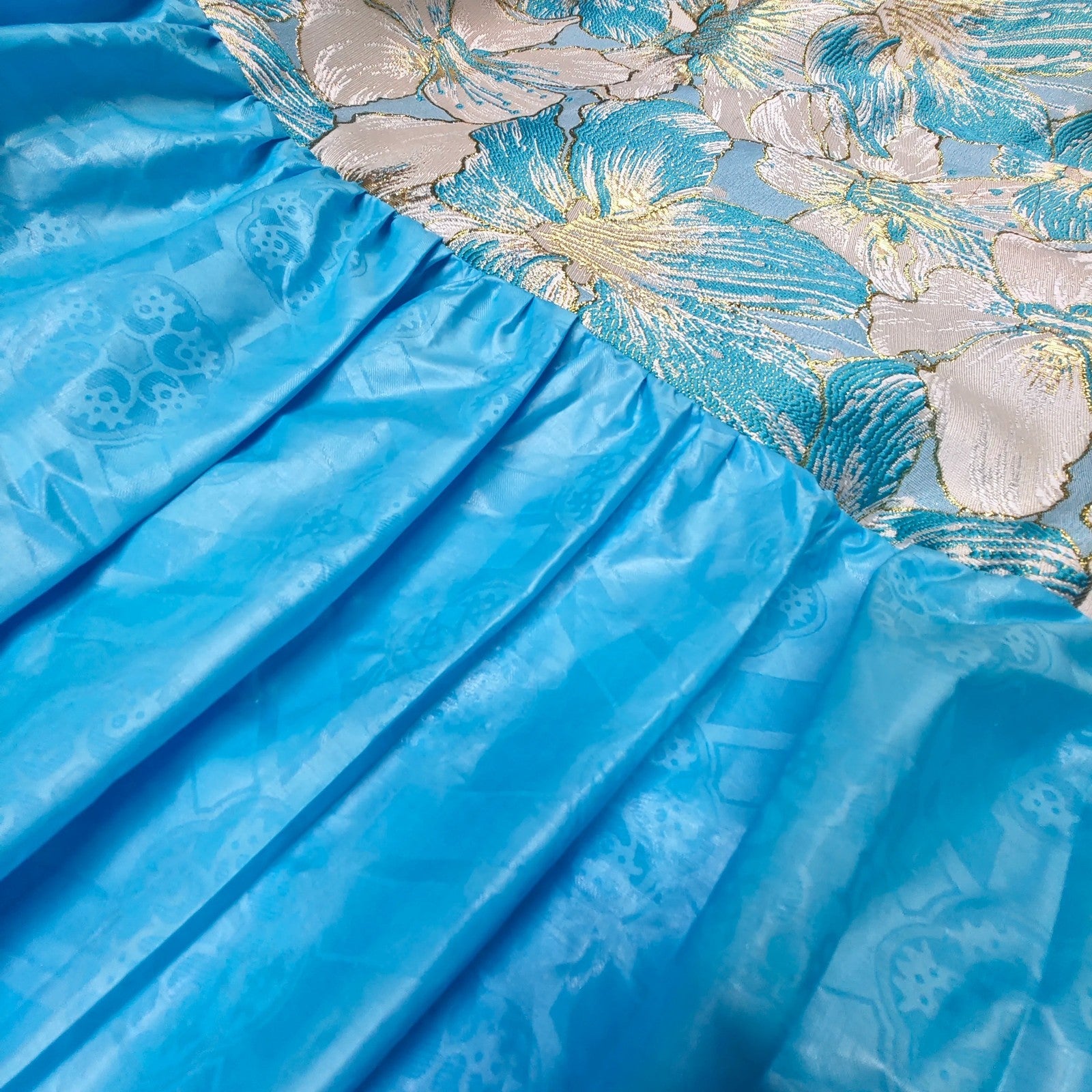 African Brocade Embroidered Wedding Dress