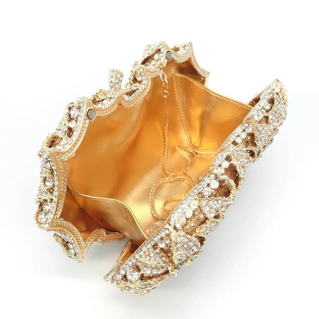 Women's Crystal Clutches Cocktail Purse