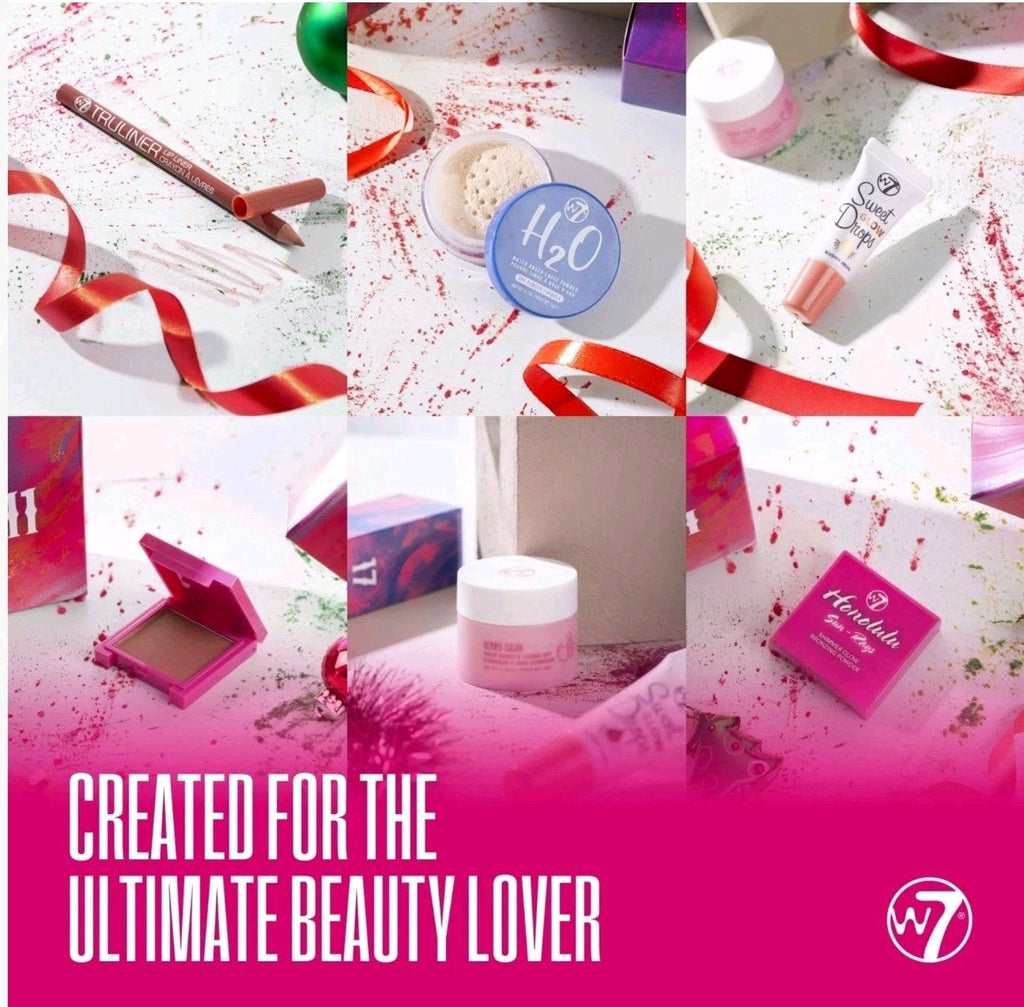 W7 Beauty Blast Advent Calendar 2025 Individually Boxed Makeup & Cosmetic