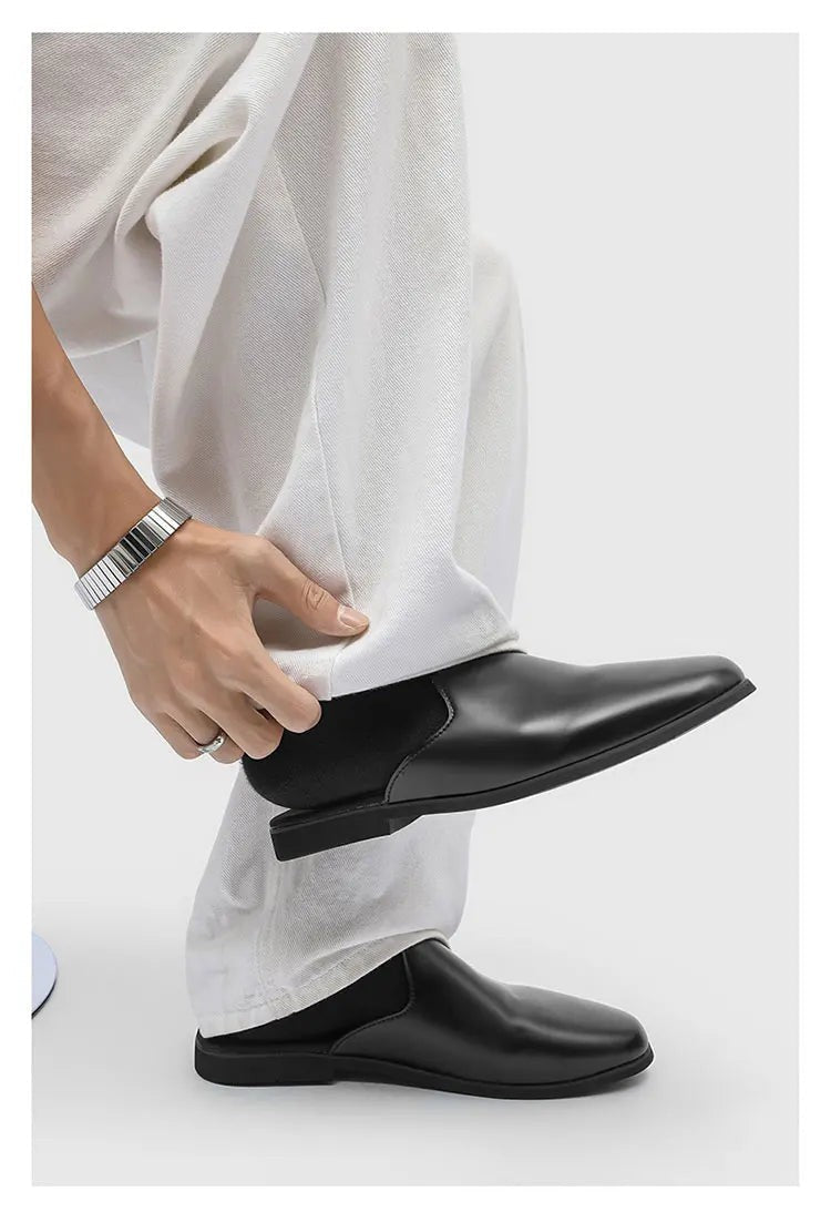 Men's Open Back Casual Leader Loafers Slippers