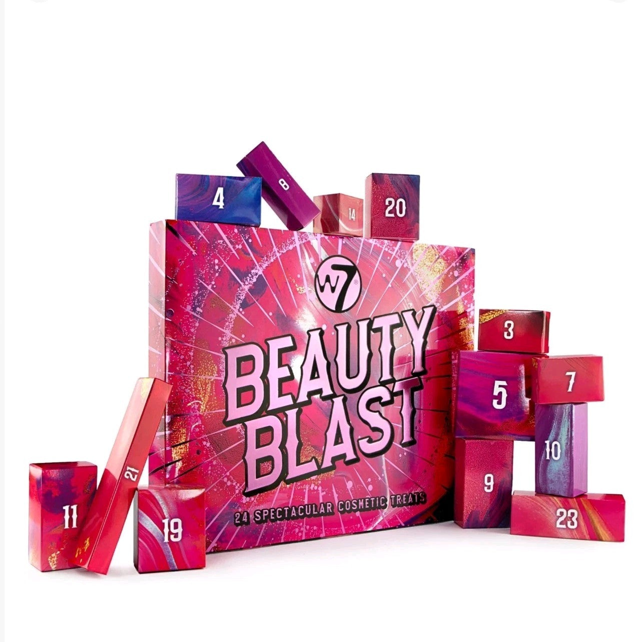 W7 Beauty Blast Advent Calendar 2025 Individually Boxed Makeup & Cosmetic