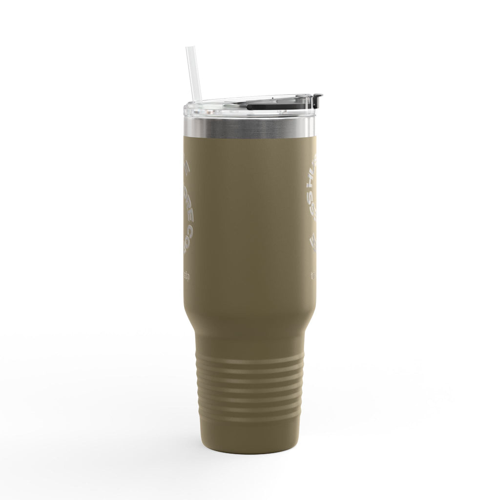Hustle More Less Coffee Insulated Travel Mug 40oz | Tumbler