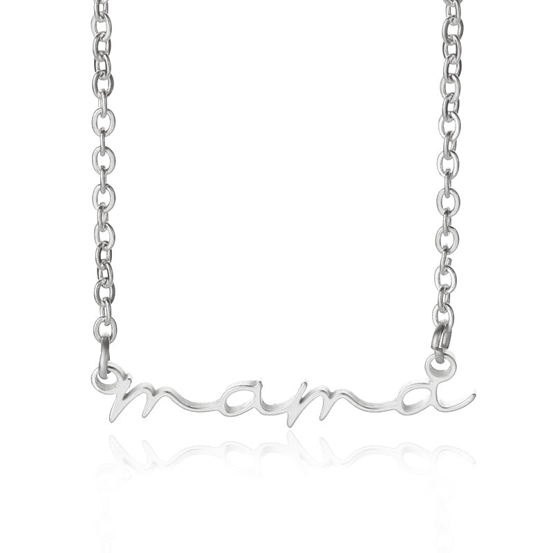 Stainless Steel Fashion European And American Style Necklace Jewelry Mother's Day Gift