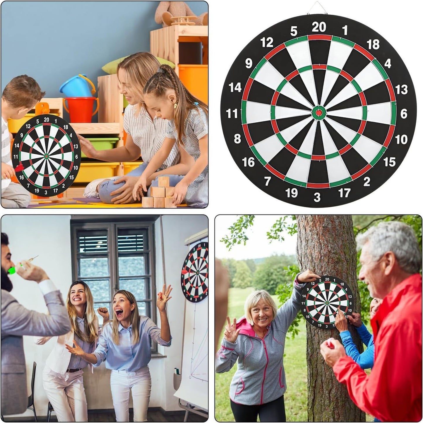 FAMILY DART BOARD GAME ADULTS KIDS XMAS