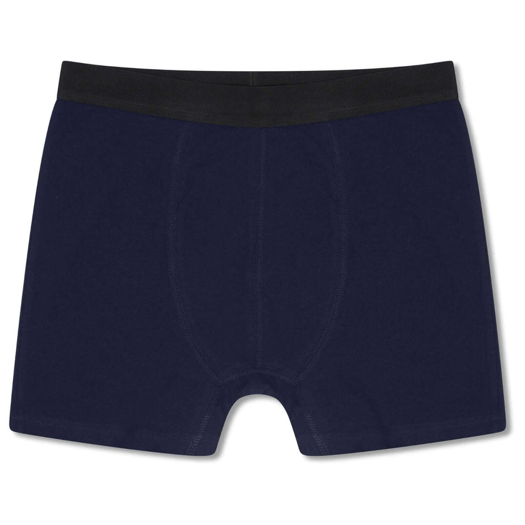 6 Pack Assorted Cotton Stretch Boxer Shorts Menswear Classic Activewear Breathable Comfort Fit Underwear with Waistband Black Navy Grey Boxershorts MB04 by Sock Stack