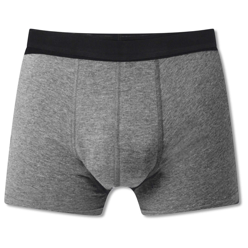 6 Pack Assorted Cotton Stretch Boxer Shorts Menswear Classic Activewear Breathable Comfort Fit Underwear with Waistband Black Navy Grey Boxershorts MB04 by Sock Stack