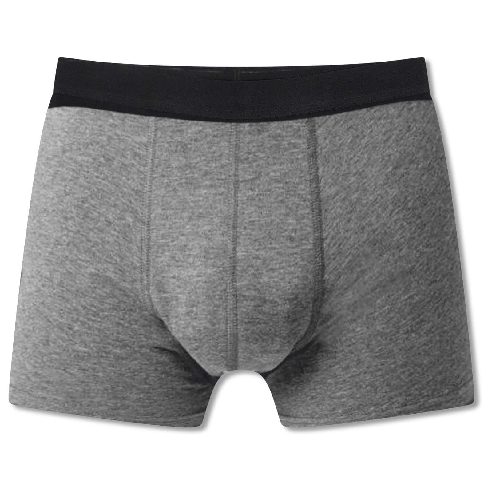 6 Pack Assorted Cotton Stretch Boxer Shorts Menswear Classic Activewear Breathable Comfort Fit Underwear with Waistband Black Navy Grey Boxershorts MB04 by Sock Stack