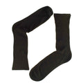 6 Pairs Men's Diabetic Wool Socks Non Elastic Loose Top Moisture Wicking Antibacterial Sustainable for Sensitive Skin by Sock Stack