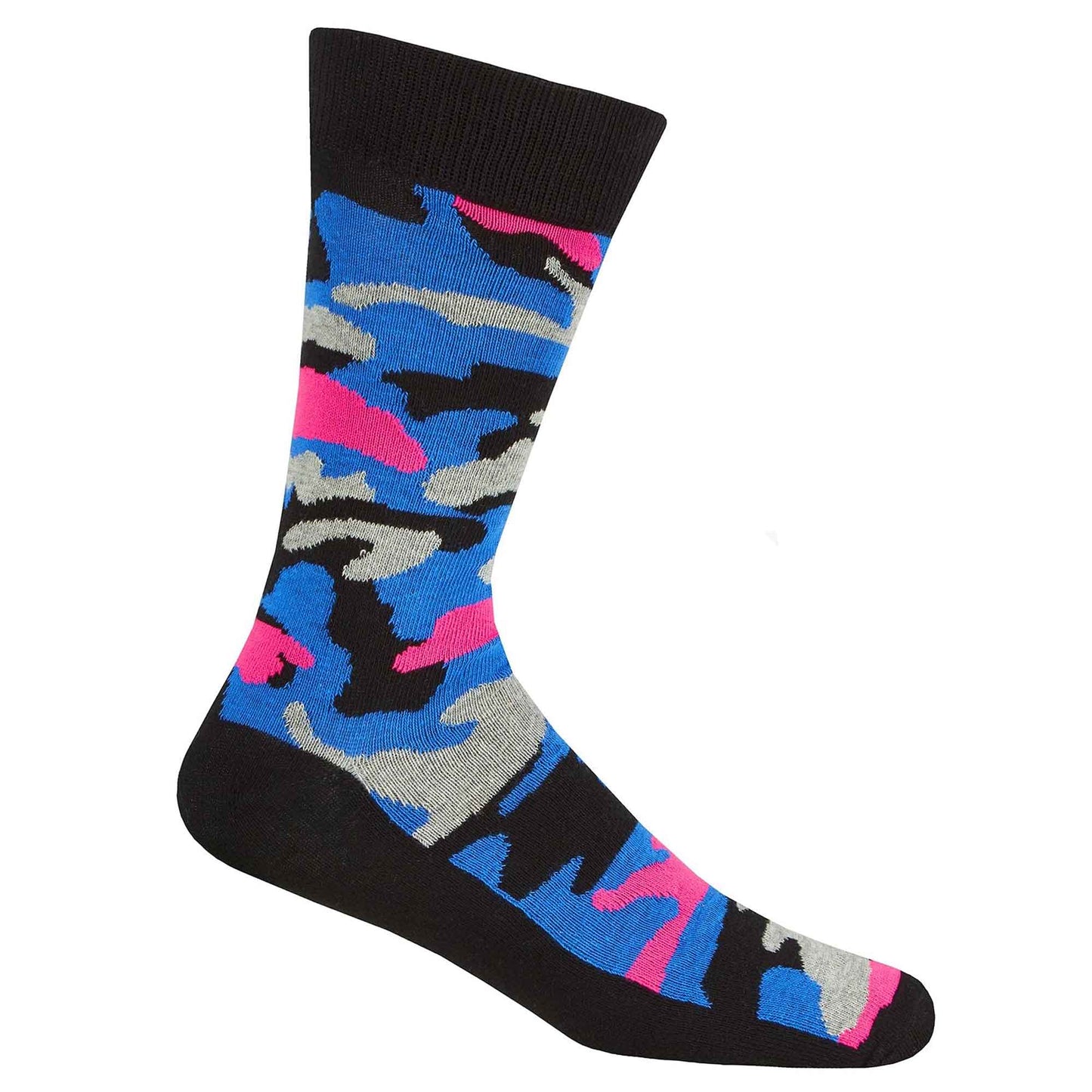 6 Pairs Mens Fun Novelty Cotton Rich Socks Comfortable Breathable with Sculpted Heels and Toes Assorted Styles Perfect Fit UK 6-11 EUR 39-45 by Sock Stack