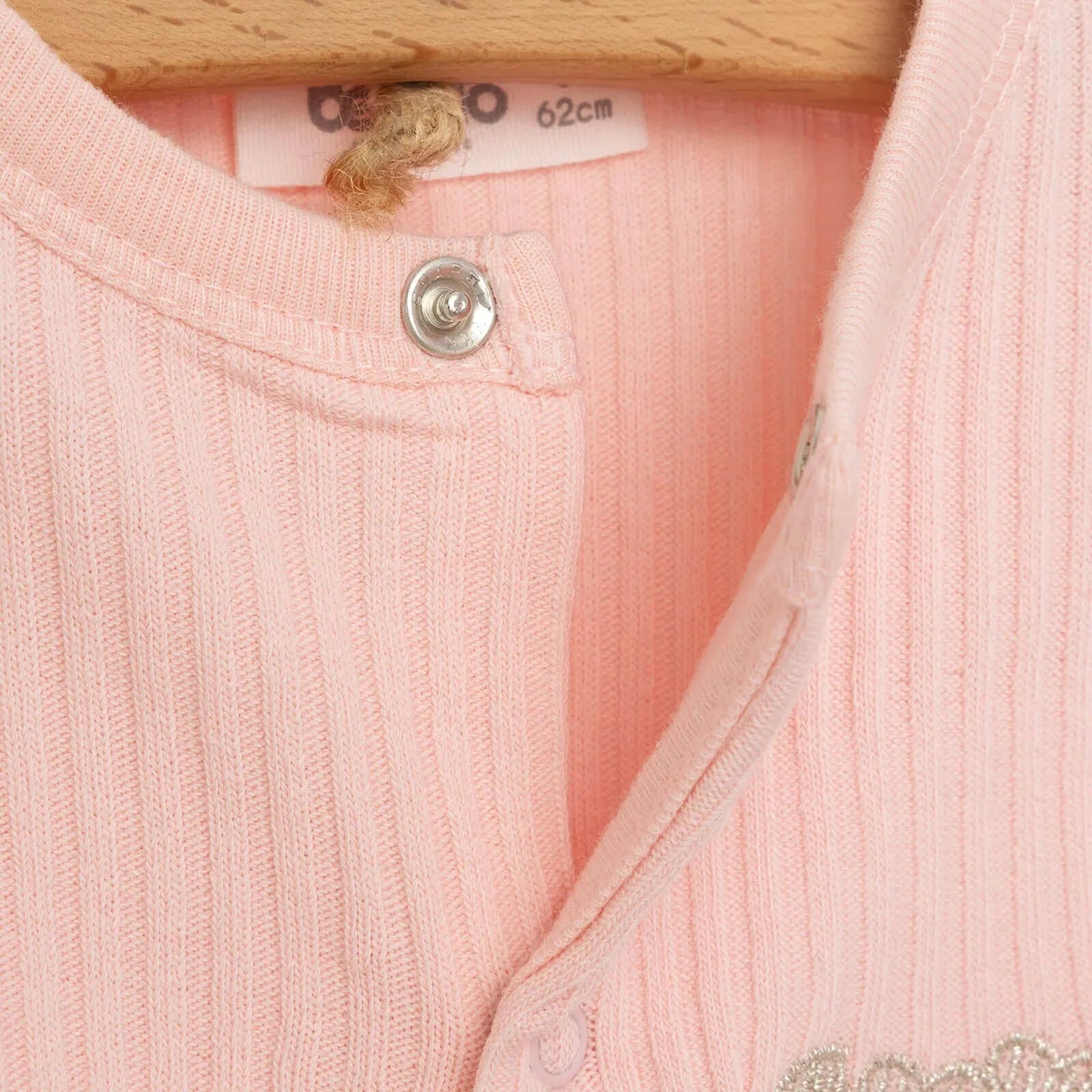 Bebetto Newborn Good Wishes Jumpsuit - Pink