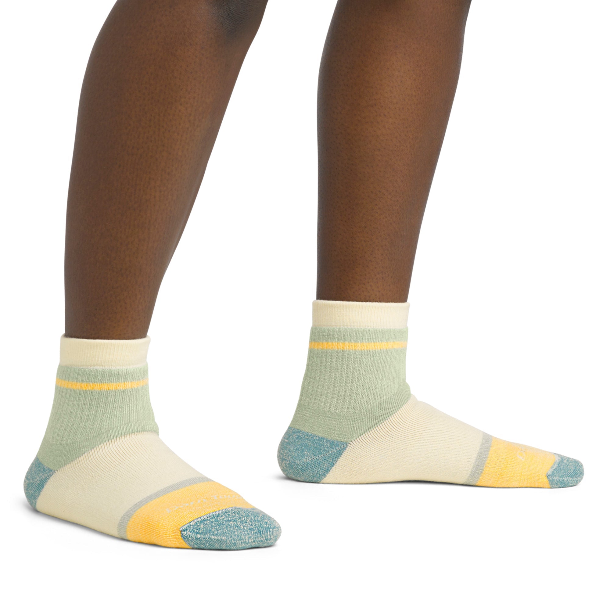 Ladies Merino Wool Ankle Heavyweight Cushioned Colourful Socks