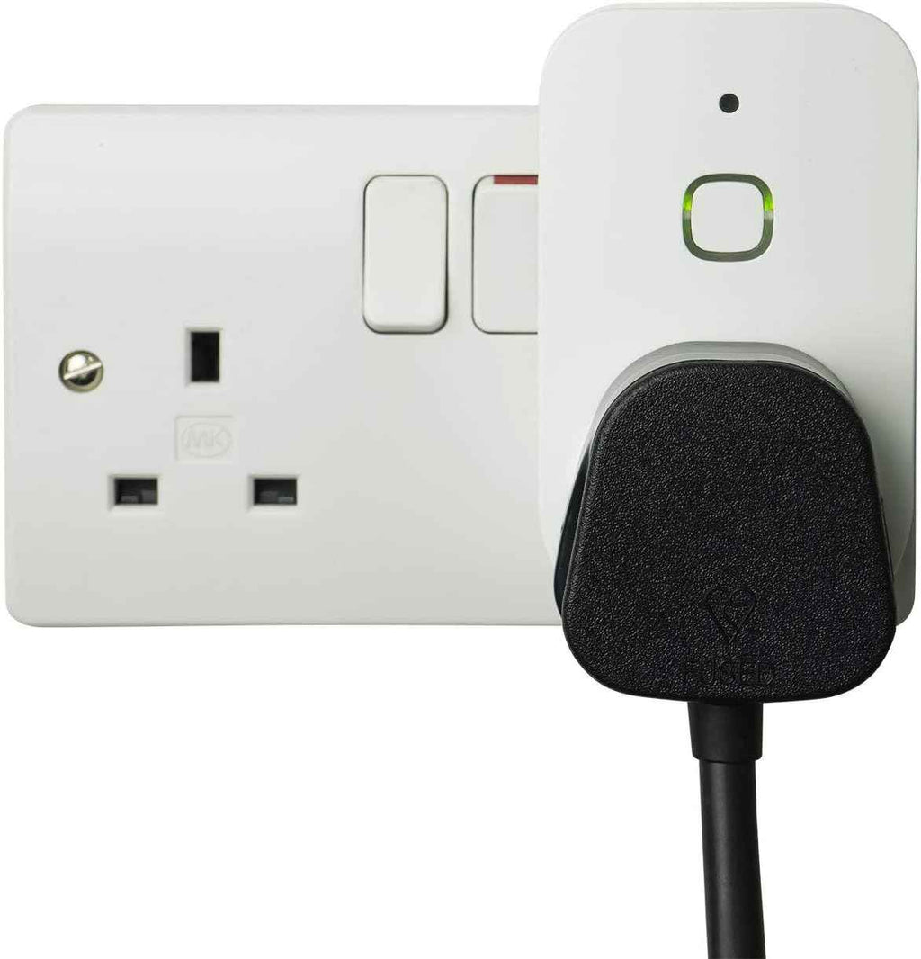 Smart Wi-Fi Plug Energy Monitoring Tuya, Alexa & Google Voice Control App Remote