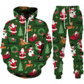 Christmas Series Hooded Sweatshirt And Sweatpants