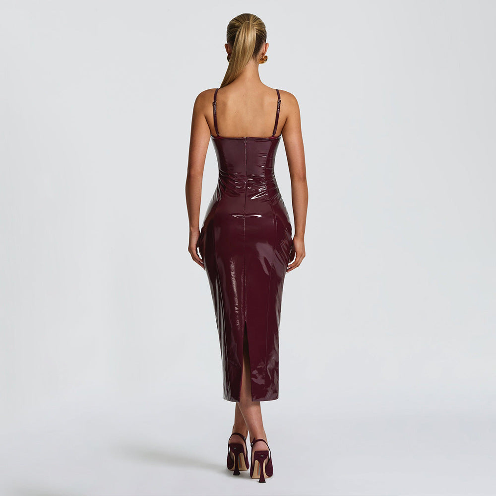 Fashionable Women's Dress Waist-cinching Bodycon Evening Gown