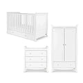 Ickle Bubba Snowdon Classic Furniture Set Premium Pocket Sprung Mattress 3 pcs - White