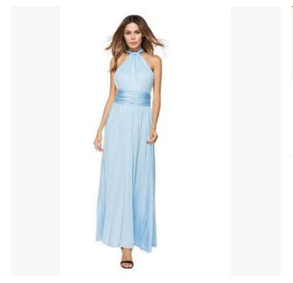 Women's Sexy Long Party Dress Club Floor-Length Summer Backless Bandage Maxi Dress Multiway Bridesmaids Boho Women Dress Vestidos