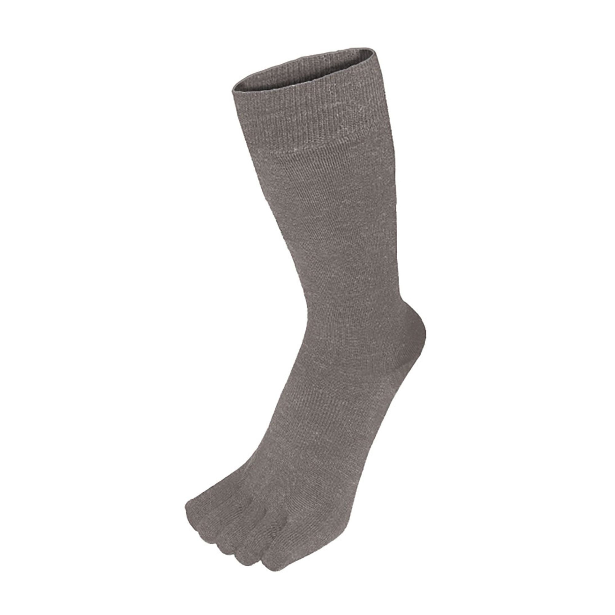 1 Pack Mens & Ladies Outdoor Wool Mid Calf Toe Socks