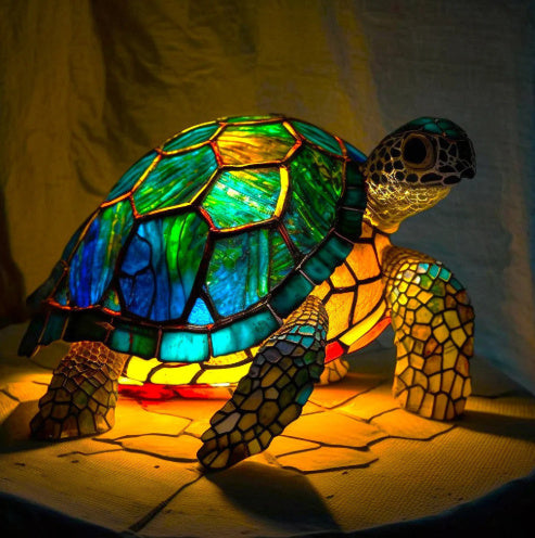 Illuminated Dog Lamp - Decorative Resin Animal Night Light | 26 Breed Designs