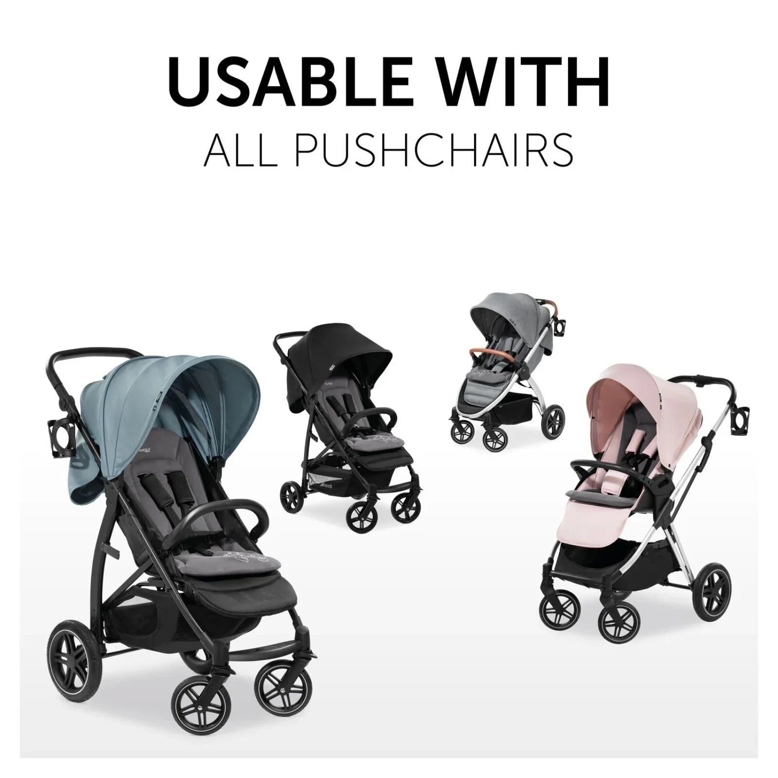 Hauck Disney Pushchair Seat Liner - Mickey Mouse Black