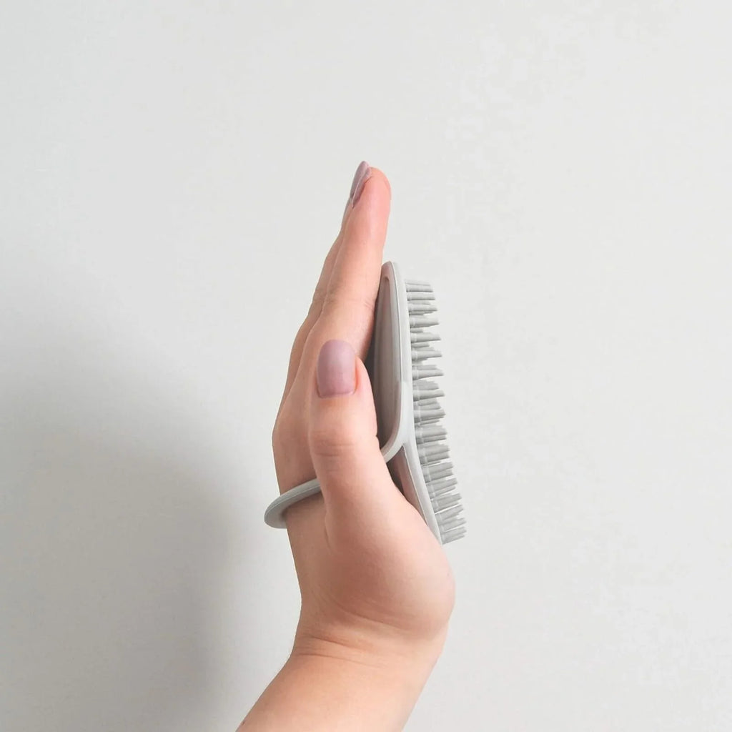 Shnuggle Baby Bath Brush Grey