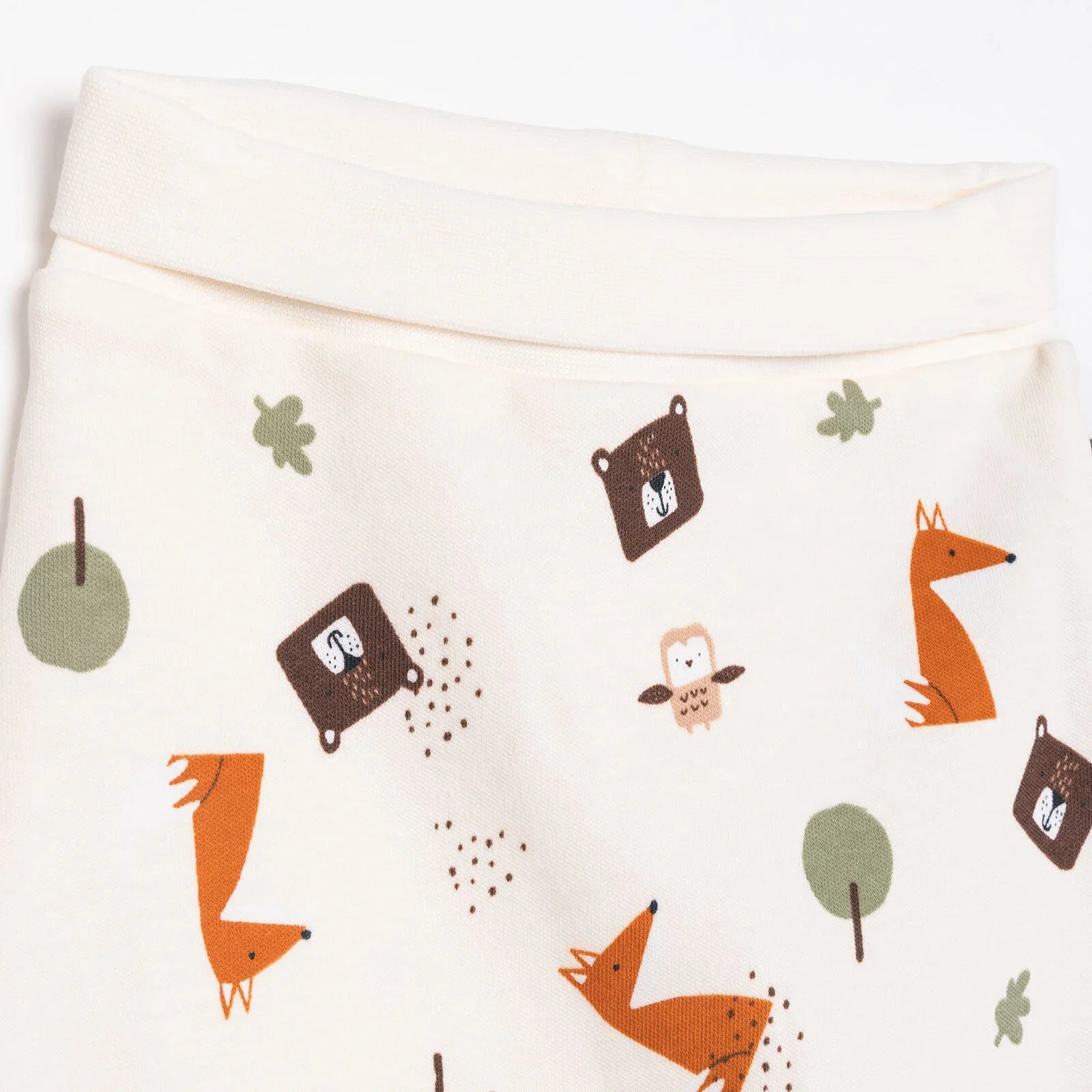 HelloBaby Baby Boy Footless Bottom 2 Pcs - Beige