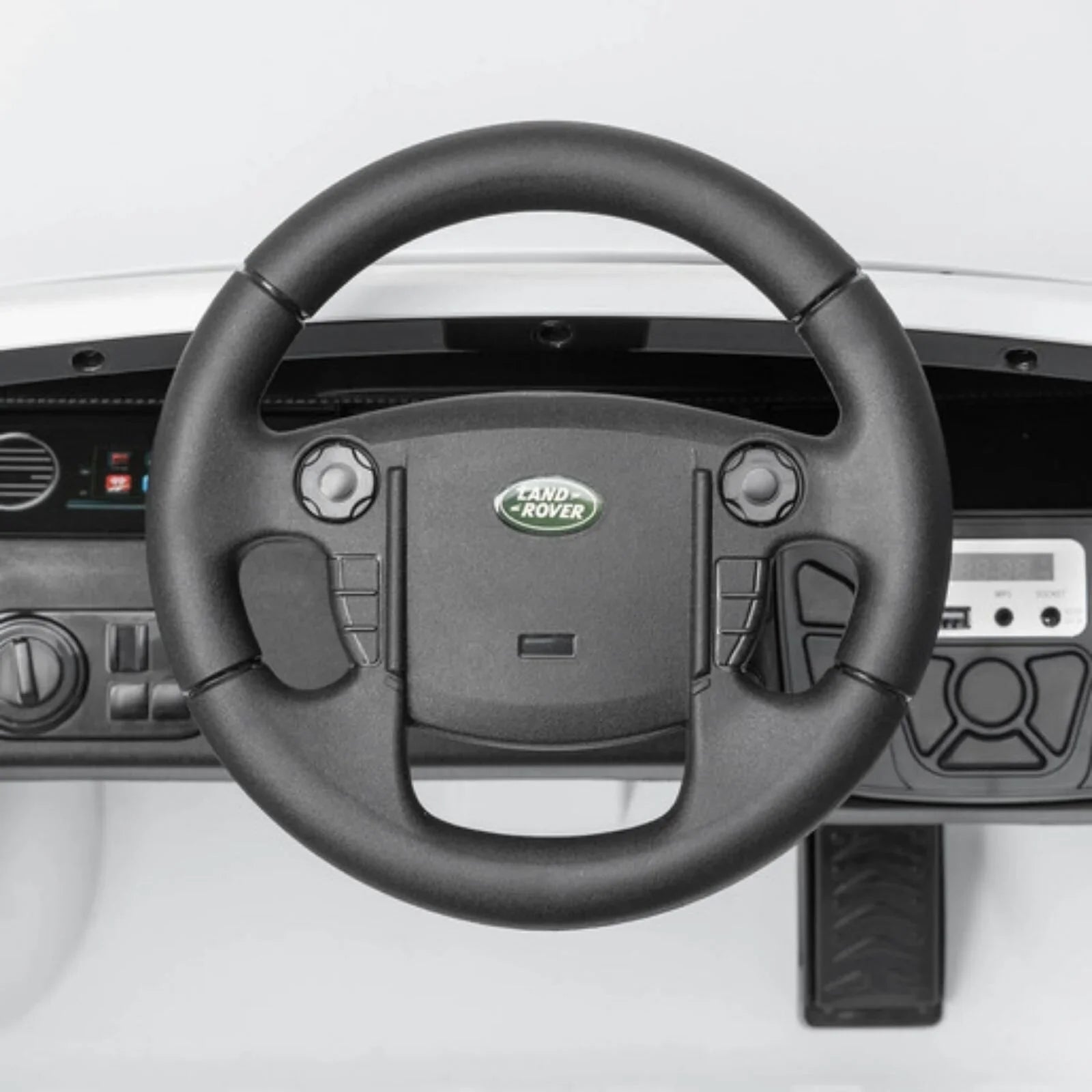 Xootz Land Rover Discovery 12V Ride On Lithium - White